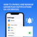 How to Enable Notifications in Safari on iPhone and iPad
